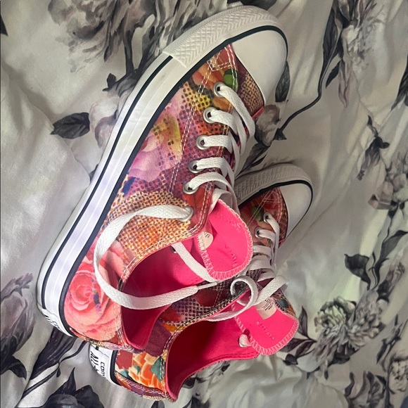 Converse Shoes - Converse Multicolor Floral Sneakers